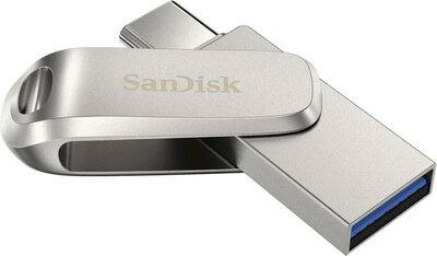 SanDisk Ultra® DUAL DRIVE LUX 1TB USB 3.1 + USB TYPE-C / Mobil memória, Android