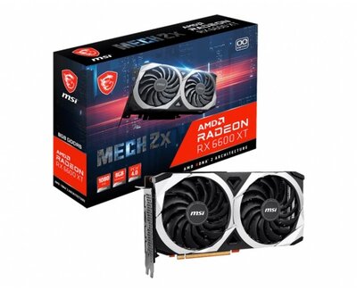MSI AMD Radeon RX 6600XT 8GB GDDR6 MECH 2X 8G HDMi 3xDP - RX 6600 XT MECH 2X 8G