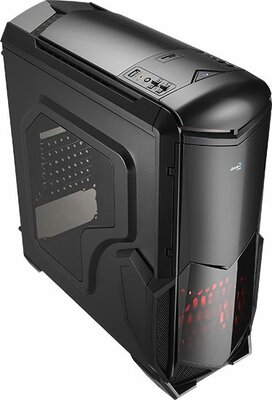 Aerocool Battle Hawk Window Számítógépház - Fekete