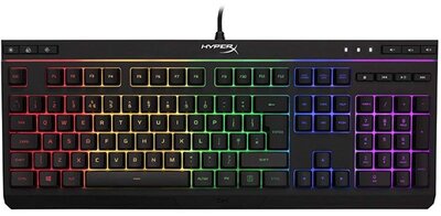 HP HYPERX Vezetékes Billentyűzet Alloy Core RGB USB UK