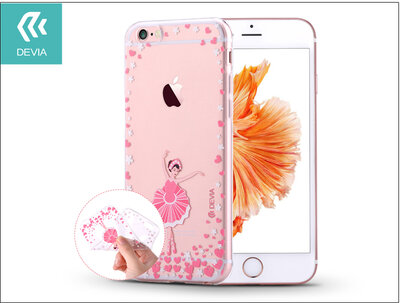 Devia Vango Soft Apple iPhone 6 Plus/6S Plus szilikon hátlap - "Princess"