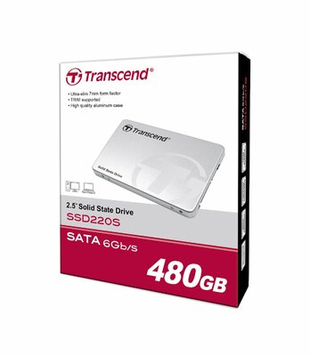 Transcend SSD220S 480GB SATA III 2,5" notebook SSD