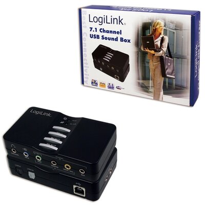 Logilink 7.1 csatornás USB-s hang „doboz”