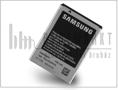 Samsung S7500 Galaxy Ace Plus/S6500 Galaxy Mini 2 akkumulátor - Li-Ion 1300 mAh - EB464358VU (csomagolás nélküli)