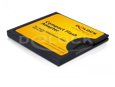 Delock Compact Flash adapter > microSD memória kártyákhoz 61795