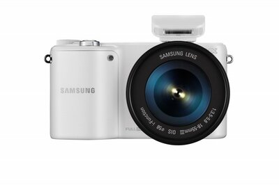 Samsung NX mini White Kamera / 20.5MP-WiFi-NFC-9mm