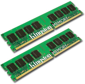 Kingston 4GB/667MHz DDR-II (Kit! 2db 2GB) (KVR667D2N5K2/4G) memória