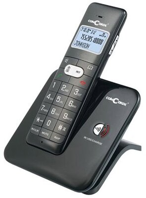 Concorde 1620 DECT vezeték nélküli asztali telefon fekete