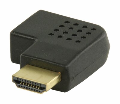Valueline VGVP34904B HDMI M - HDMI F (Jobbos Sarok) Adapter Fekete