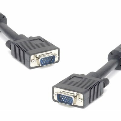 LogiLink VGA Cable, 2x male, grey,1,8m