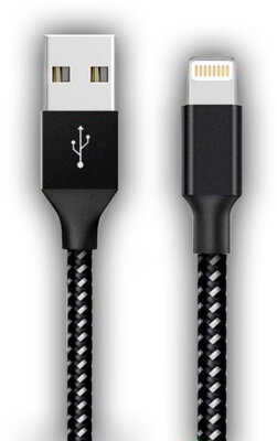 Stansson MFI 1m USB - Lightning fonott kábel