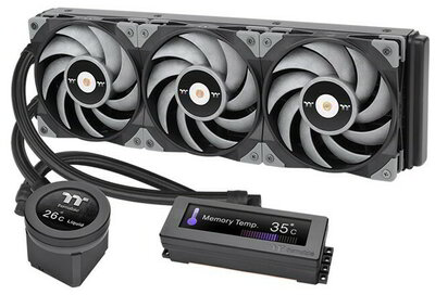 Thermaltake Floe RC Ultra 360 CPU&Memory AIO Liquid Cooler/All-in-one liquid cooling system/120 Fan*3/memory not include