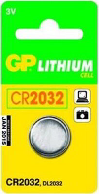 GP CR2032 Litium gombelem 3V (112125)
