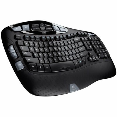 Logitech Wireless Keyboard K350 - EMEA Business - UK layout