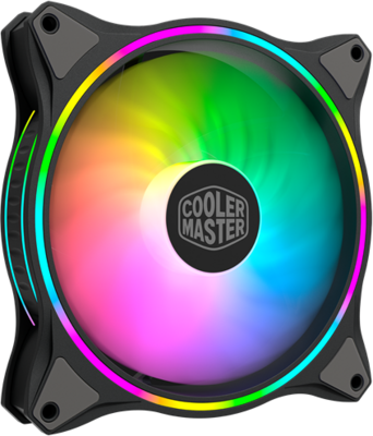 Cooler Master - Case Fan - 14cm - MasterFan MF140 Halo RGB - MFL-B4DN-15NPA-R1
