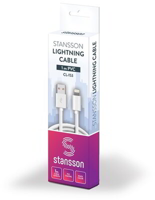 Stansson 1m Lightning kábel