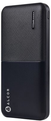 Alcor Power bank WT10000A vésztöltő / külső akkumulátor - fekete