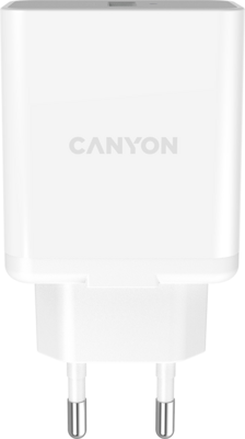 Canyon CNE-CHA24W Wall charger with 1*USB, QC3.0 24W