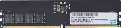 Apacer 16GB 4800MHz DDR5 DIMM CL40 - FL.16G2A.PTH