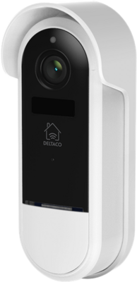 DELTACO SMART HOME SH-DB02 okos kapucsengő kamerával, WIFI, IP44, kültéri