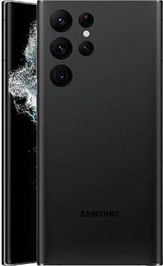 Samsung Galaxy S22 Ultra (8GB/128GB), Fantomfekete - SM-S908BZKDEUE