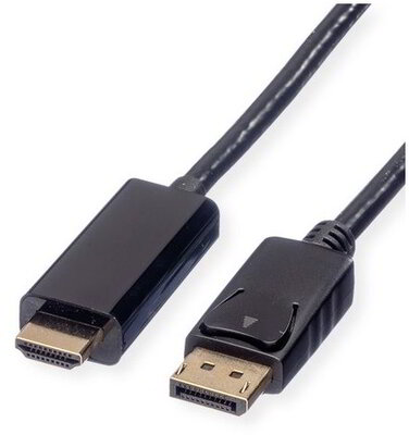 ROLINE Kábel DisplayPort - HDMI, M/M, 2m