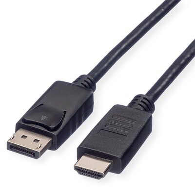 ROLINE Kábel DisplayPort - HDMI, M/M, 3m