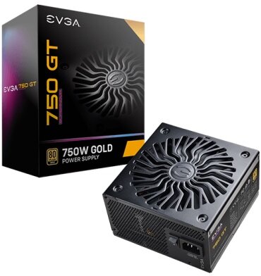 EVGA 750W SuperNOVA 750 GT 80Plus Gold Fully Modular - 220-GT-0750-Y2