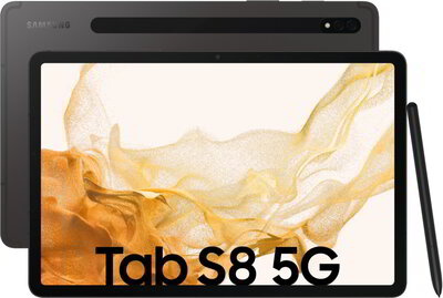 Samsung Galaxy Tab S8 11" 8GB/128GB WiFi 5G fekete - SM-X706BZAAEUE