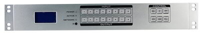 PROCONNECT Mini Modular Mátrix switch 8x8 4K, HDMI, 3D, RS232, IR, Scaler,WEB GUI, APP vezérlés