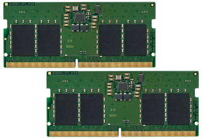 Kingston 32GB 4800MHz DDR5 CL40 SODIMM (Kit of 2) 1Rx8 - KVR48S40BS8K2-32