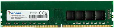 Adata 8GB 3200Mhz DDR4 DIMM CL22 - AD4U32008G22-SGN