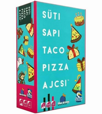 Asmodee Süti, sapi, taco, pizza, ajcsi társasjáték (BLU34844)