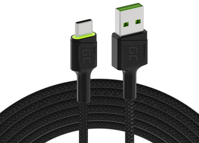 Green Cell Ray USB - USB-C töltőkábel 200cm (KABGC13)