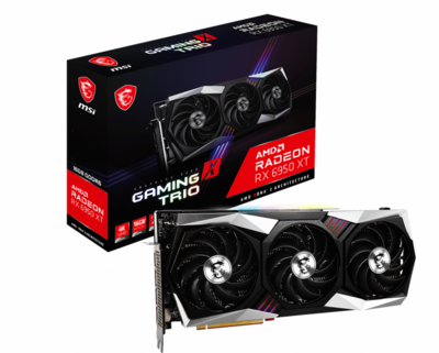 MSI AMD Radeon RX 6950XT 16GB GDDR6 GAMING X TRIO 16G HDMI 3xDP - RX 6950 XT GAMING X TRIO 16G