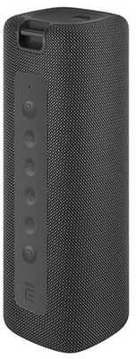 XIAOMI bluetooth hangszóró (v5.0, 3.5mm jack, 16W, 2600mAh belső akku, cseppálló, mélyhang kiemelő) FEKETE