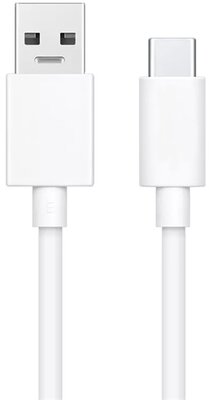 OPPO adatkábel és töltő (USB - Type-C, 100 cm, gyorstöltés támogatás) FEHÉR - 4813277