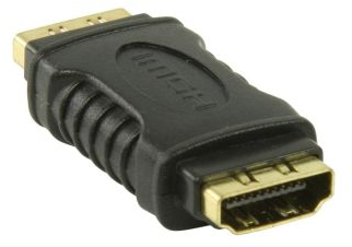 Valueline HDMI F - HDMI F Adapter Fekete