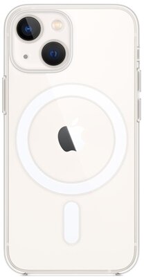 APPLE szilikon telefonvédő (Magsafe rögzítésű, mágneses) ÁTLÁTSZÓ - Apple iPhone 13 mini