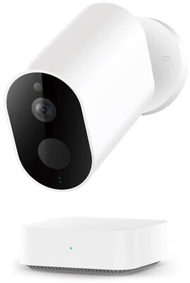 XIAOMI Imilab EC2 biztonsági kültéri kamera (360°-os, HD, éjjellátó, mágneses, mozgásérzékelés + központi egység) FEHÉR