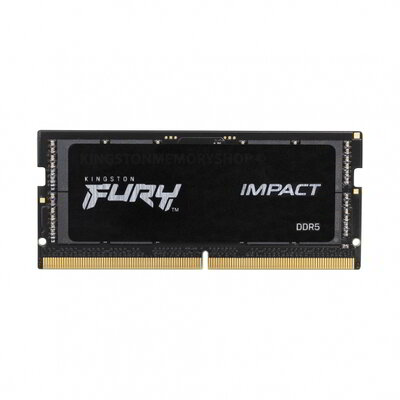Kingston 16GB 4800MHz DDR5 Fury Impact CL38 SODIMM - KF548S38IB-16