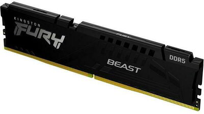 Kingston 8GB 6000MHz DDR5 Fury Beast Black CL40 DIMM - KF560C40BB-8