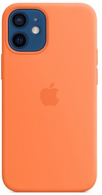 APPLE szilikon telefonvédő (Magsafe rögzítésű, mágneses) Kumquat NARANCSSÁRGA