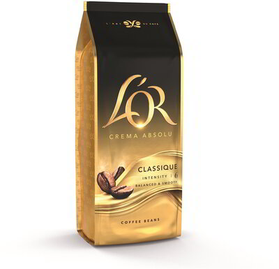 Douwe Egberts L'OR Crema Absolu Classique 1000 g szemes kávé