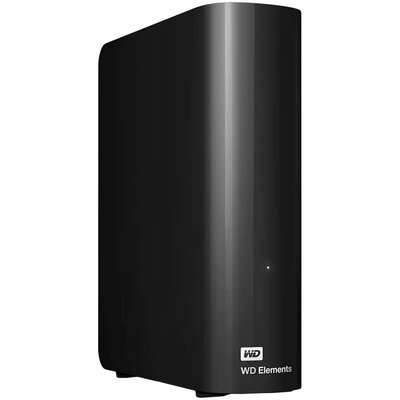 Western Digital 16TB Elements Desktop USB 3.0 külső HDD 3.5" - WDBWLG0160HBK-EESN