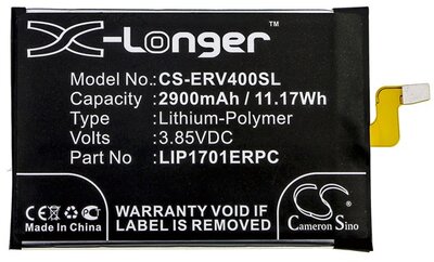 Sony Xperia 1 CAMERON SINO akku 2900 mAh LI-Polymer (belső akku, beépítése szakértelmet igényel, LIP1701ERPC kompatibilis)