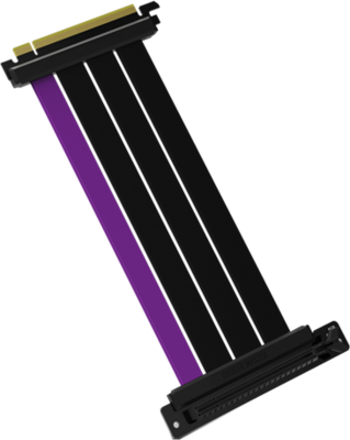 Cooler Master Riser PCIe 4.0 x16 - 200mm kábel - MCA-U000C-KPCI40-200