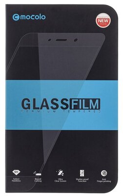 Samsung Galaxy S22 Plus MOCOLO képernyővédő üveg (2.5D full glue, íves, teljes felületén tapad, karcálló, 0.3mm, 9H) FEKETE