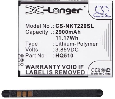 Nokia 2.2 CAMERON SINO Akku 2900 mAh LI-Polymer (HQ510 kompatibilis)