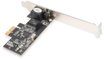 Digitus 2.5Gigabit Ethernet Adapter - 2.5GBase-T - Plug-in Card - PCI Express 2.1 - Realtek RTL8125B - 1 Port(s) - 1 - Twisted Pair